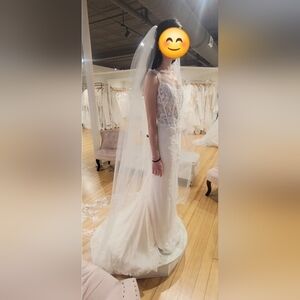 Elegant White Lace Wedding Dress